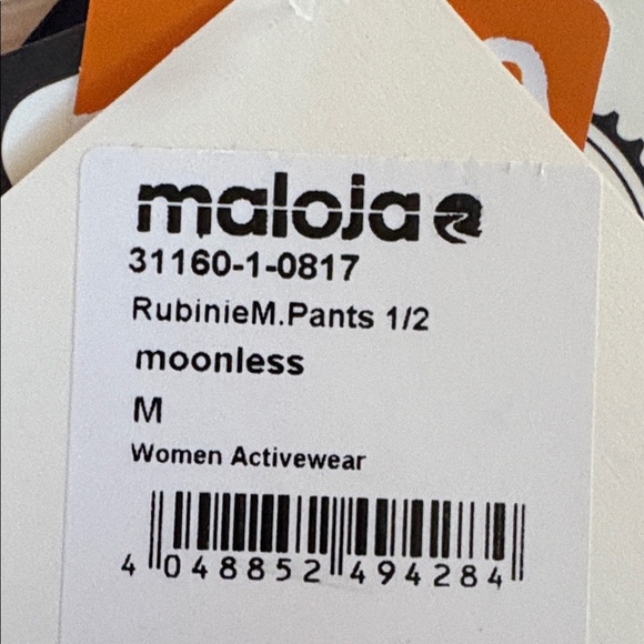 Maloja Black Cycling Shorts - Picture 3 of 3